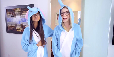 Eliza Ibarra, Anny Aurora - Onesie Twosie Threesome