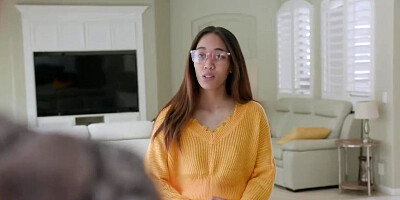 Aria Skye In Asian teen 18+ 3some With New Foster Parents