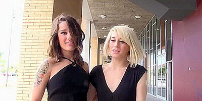 Wild Latina Blonde And Brunette teens 18+ Indulge In Lesbian Sex - Nora Barcelona And Alexa Nasha