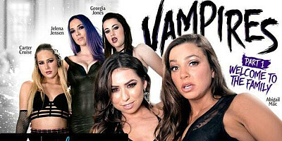 GIRLSWAY – Abigail Mac Is Gangbanged Hard By A Vampire Coven