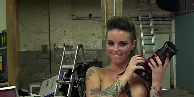 Christy Mack Fucks The Photographer at Audition